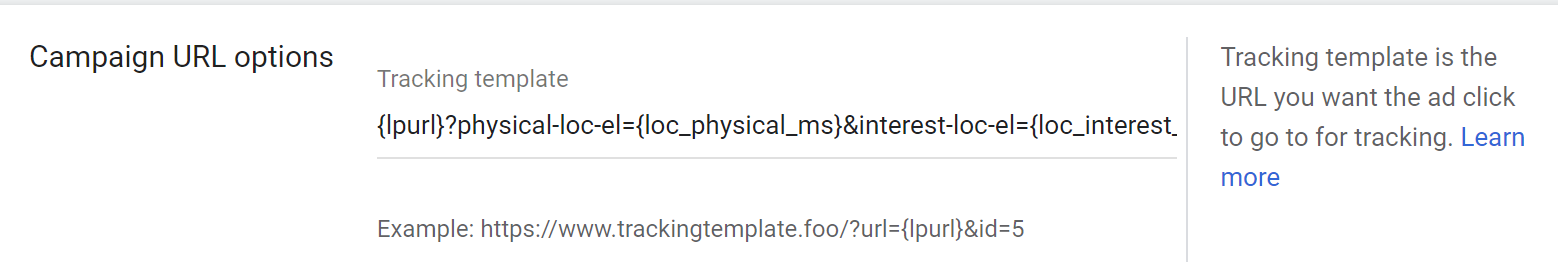 City insert in a Google Responsive Search Ad